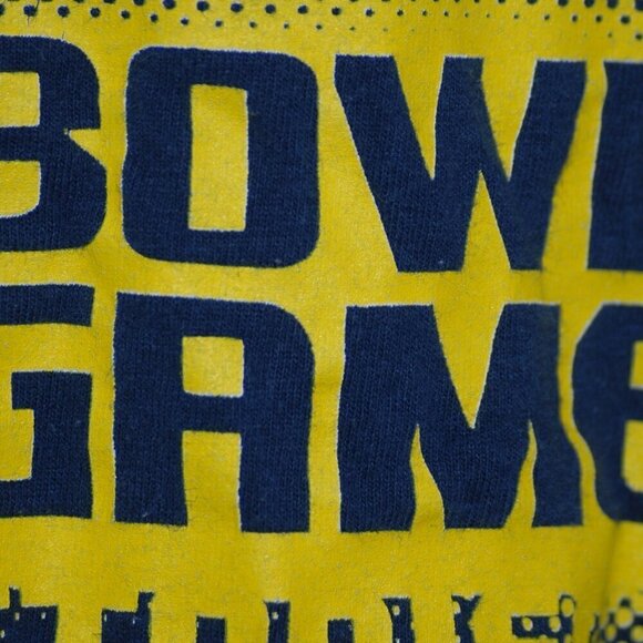 100% Cotton Michigan Wolverines Football Victories Adidas Mens Medium Shirt - Picture 6 of 8